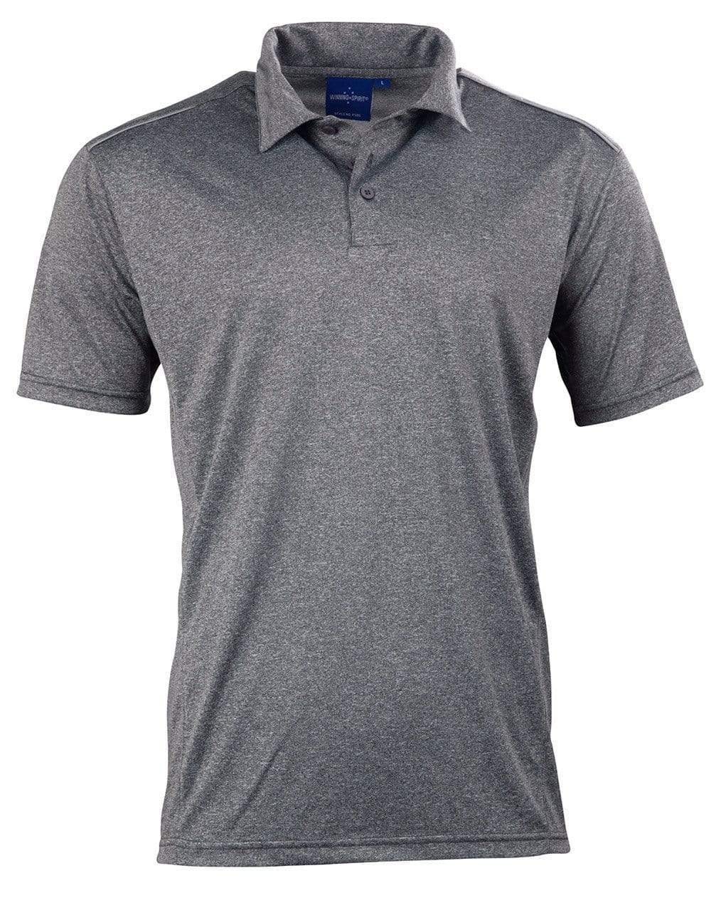 Winning Spirit PS85 HARLAND POLO Men's Casual Wear Winning Spirit CHARCOAL XS 