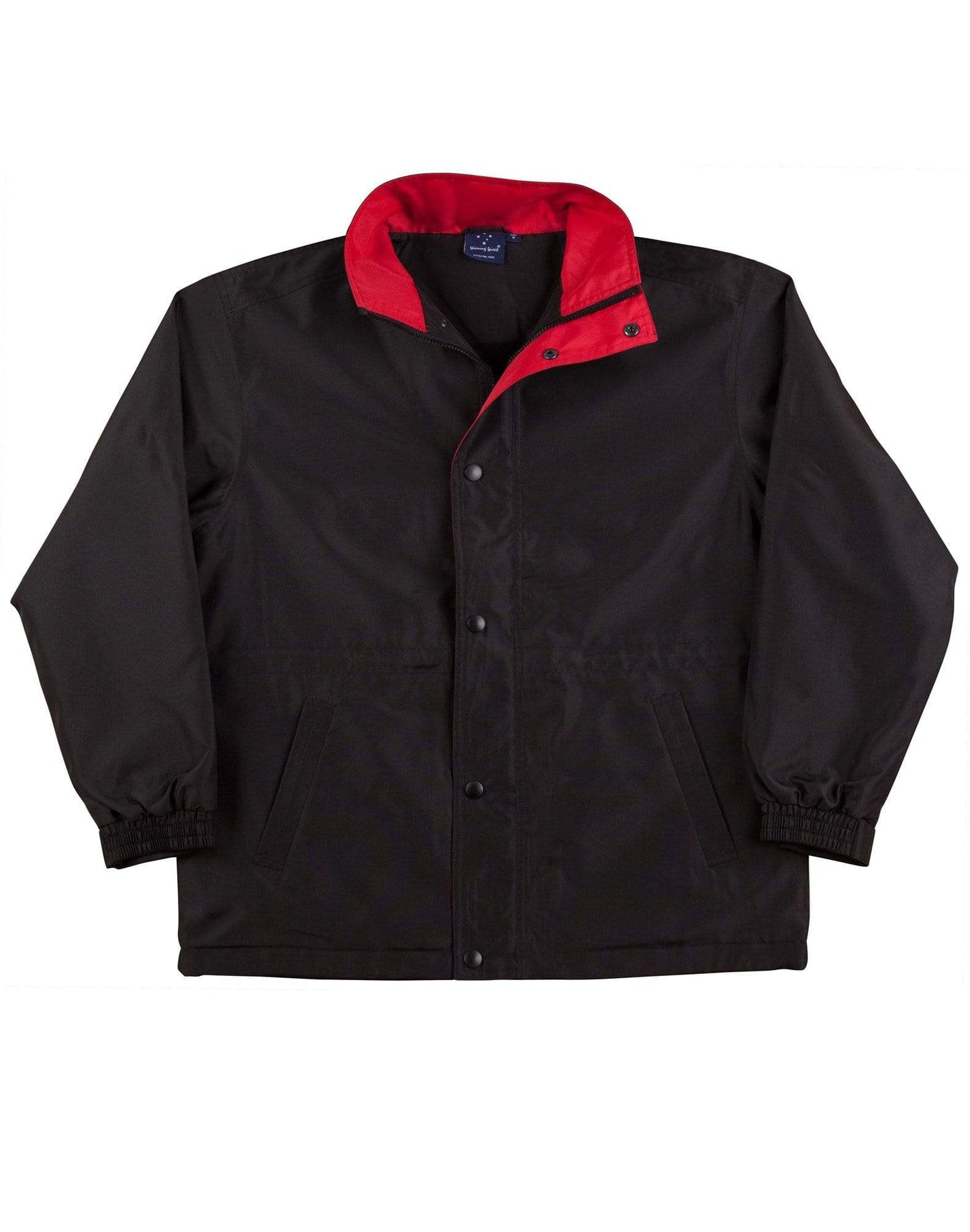 WINNING SPIRIT STADIUM JACKET Kids' JK01K Casual Wear Winning Spirit Black/Red 8K 