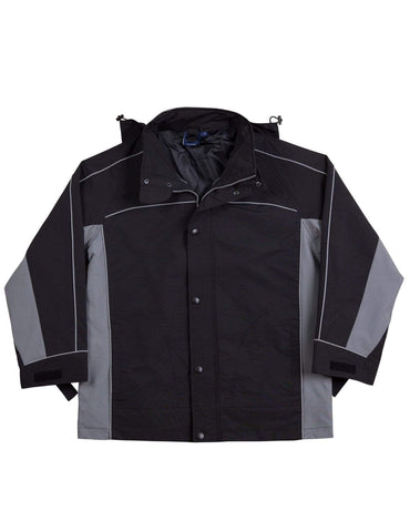 WINNING SPIRIT TEAMMATE JACKET Men's JK18 Casual Wear Winning Spirit Black/Grey S 