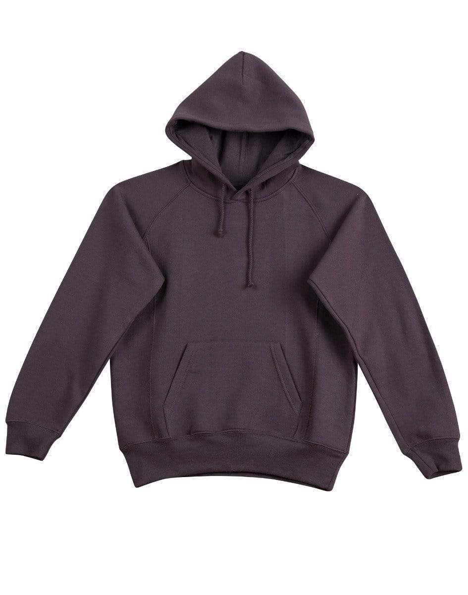 WINNING SPIRIT WARM HUG Fleece Hoodie Ladies FL08 Casual Wear Winning Spirit Charcoal 8 