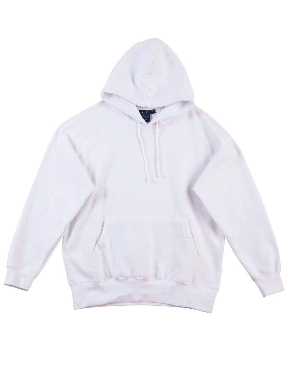 WINNING SPIRIT warm hug fleecy hoodie men's fl07 Casual Wear Winning Spirit White S 