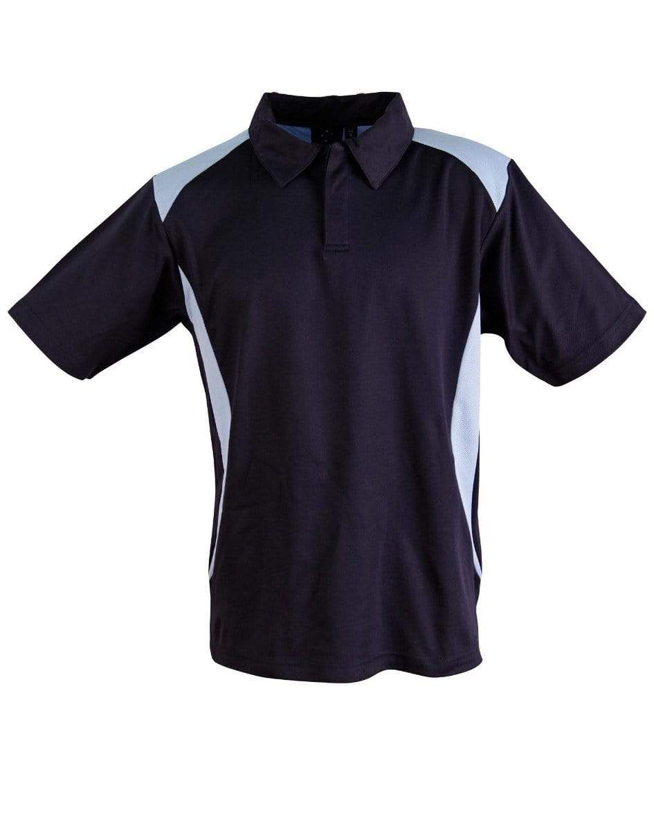 WINNING SPIRIT Winner Men's polo shirt PS31 Casual Wear Winning Spirit Navy/Sky XS 