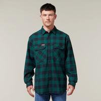 Hard Yakka Long Sleeve Check Flannel Shirt  Y07295