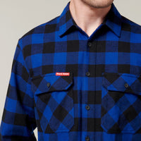 Hard Yakka Long Sleeve Check Flannel Shirt  Y07295