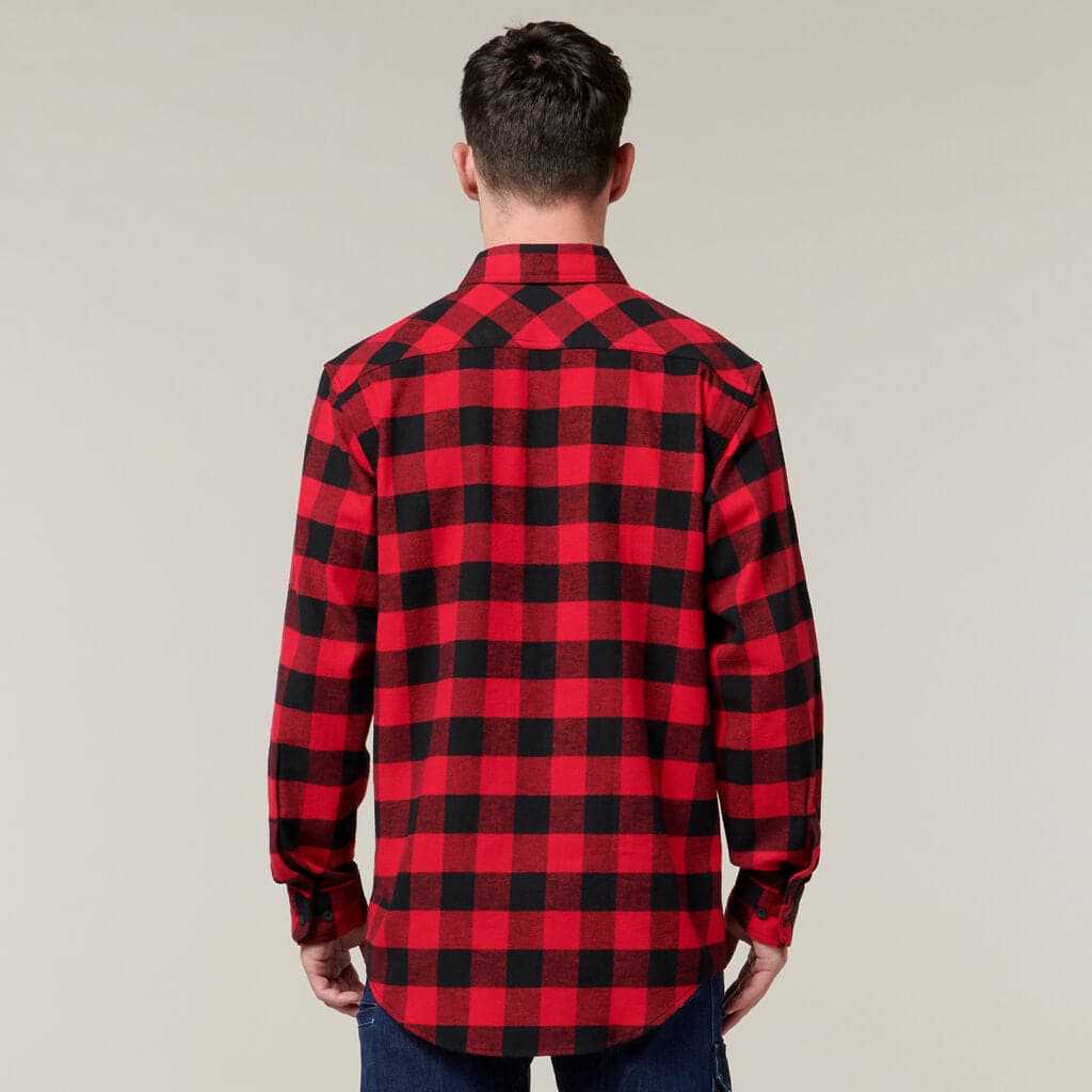 Hard Yakka Long Sleeve Check Flannel Shirt  Y07295