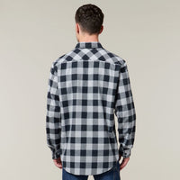 Hard Yakka Long Sleeve Check Flannel Shirt  Y07295