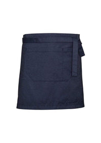 Biz Collection Hospitality & Chefwear Blue Denim Biz Collection Urban Waist Apron BA54