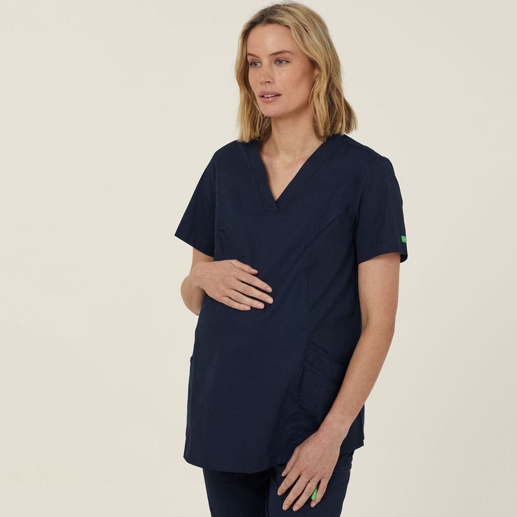 Next-gen Antibacterial Maternity Scrub Top CATULJ-MDN